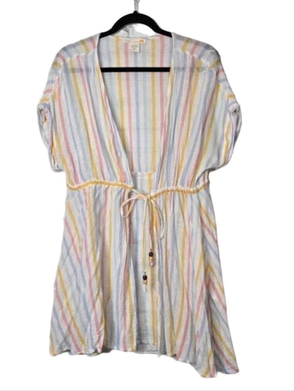 C&C California linen blend top